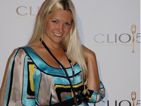 At the CLIO Awards 50th in Las Vegas, Nevada.